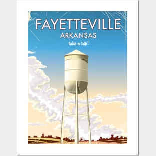 Fayetteville Arkansas Travel poster Posters and Art